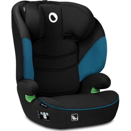 Lionelo - Autokrēsliņš LARS i-Izmērs 100-150 cm melna/zila