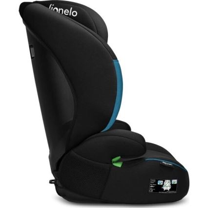 Lionelo - Autokrēsliņš LARS i-Izmērs 100-150 cm melna/zila