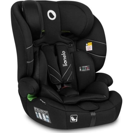 Lionelo - Autokrēsliņš LEVI ONE i-Izmērs 76-150 cm melna