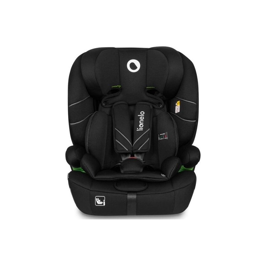 Lionelo - Autokrēsliņš LEVI ONE i-Izmērs 76-150 cm melna
