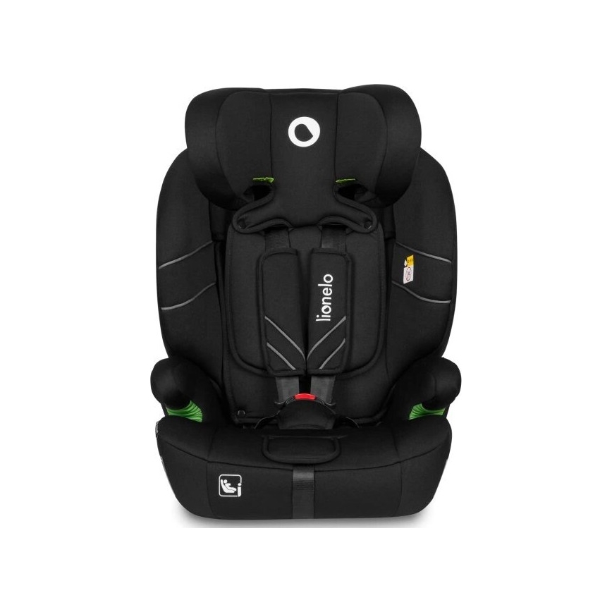 Lionelo - Autokrēsliņš LEVI ONE i-Izmērs 76-150 cm melna