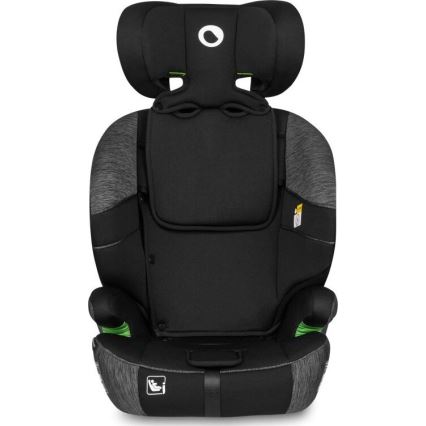 Lionelo - Autokrēsliņš LEVI ONE i-Izmērs 76-150 cm melna/pelēka