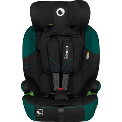 Lionelo - Autokrēsliņš LEVI ONE i-Izmērs 76-150 cm melna/zaļa