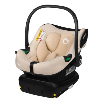 Lionelo - Autokrēsls ar bāzi ASTRID SET i-Size 40-87 cm smilšu bēšs