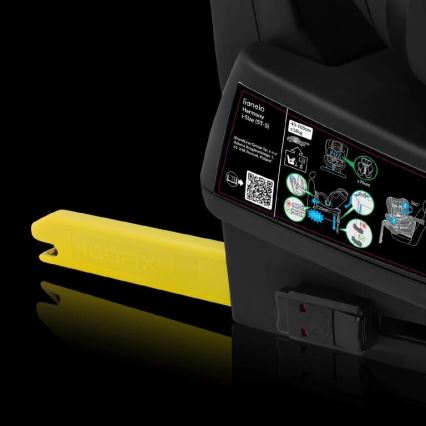 Lionelo - Auto sēdeklis ar bāzi, pagriežams HARMONY i-Size 40-150 cm pelēks