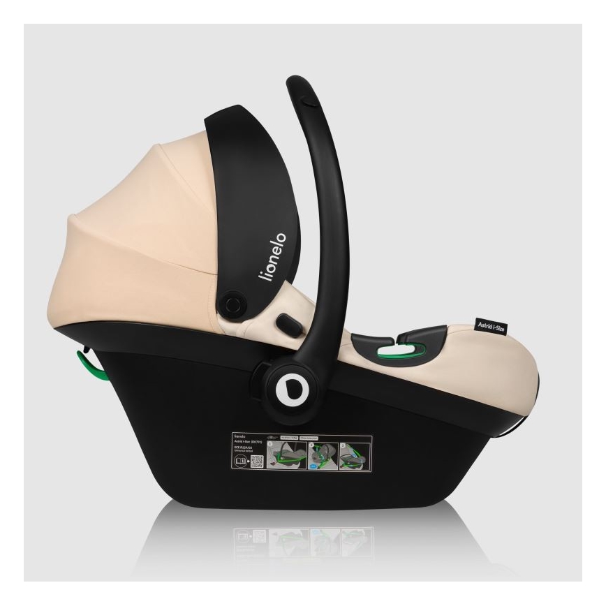 Lionelo - Autokrēsls ASTRID i-Size 40-87 cm bēšs