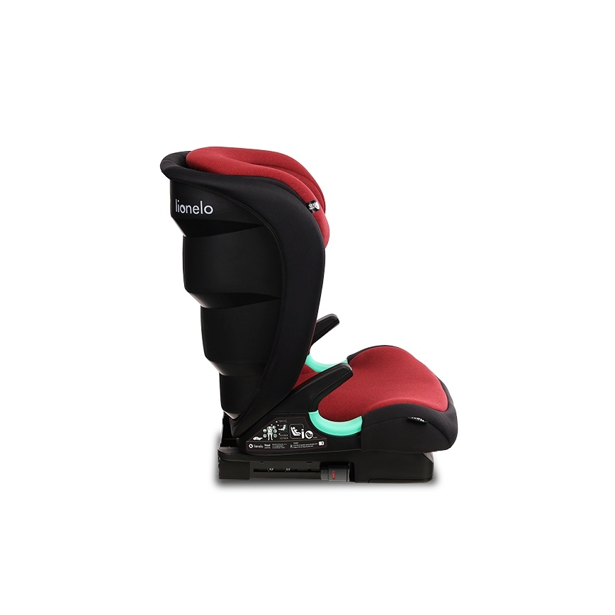 Lionelo - Autokrēsls NEAL i-Size 100-150 cm bordo