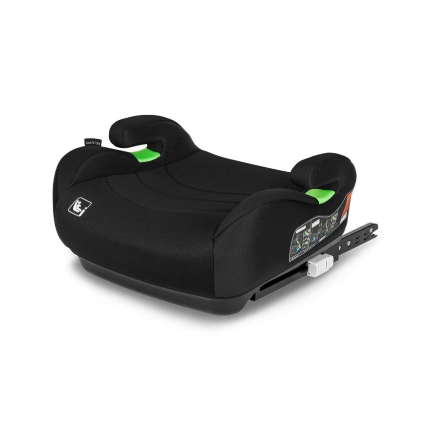 Lionelo - Automašīnas paaugstinājuma krēsliņš LUUK FIX i-Izmērs 125-150 cm melna