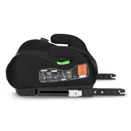 Lionelo - Automašīnas paaugstinājuma krēsliņš LUUK FIX i-Izmērs 125-150 cm melna