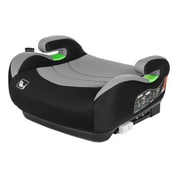 Lionelo - Automašīnas paaugstinājuma krēsliņš LUUK FIX i-Izmērs 125-150 cm melna/pelēka