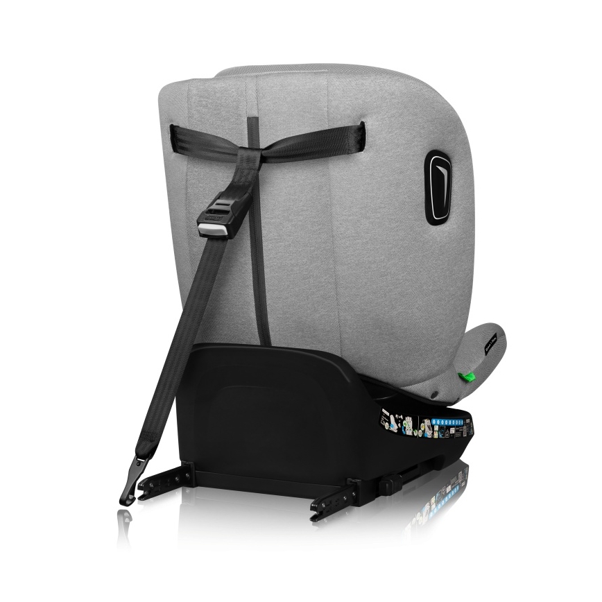 Lionelo - autosēdeklis ar pagriežamu bāzi BRAVE i-Size 40-150 cm, akmens pelēks
