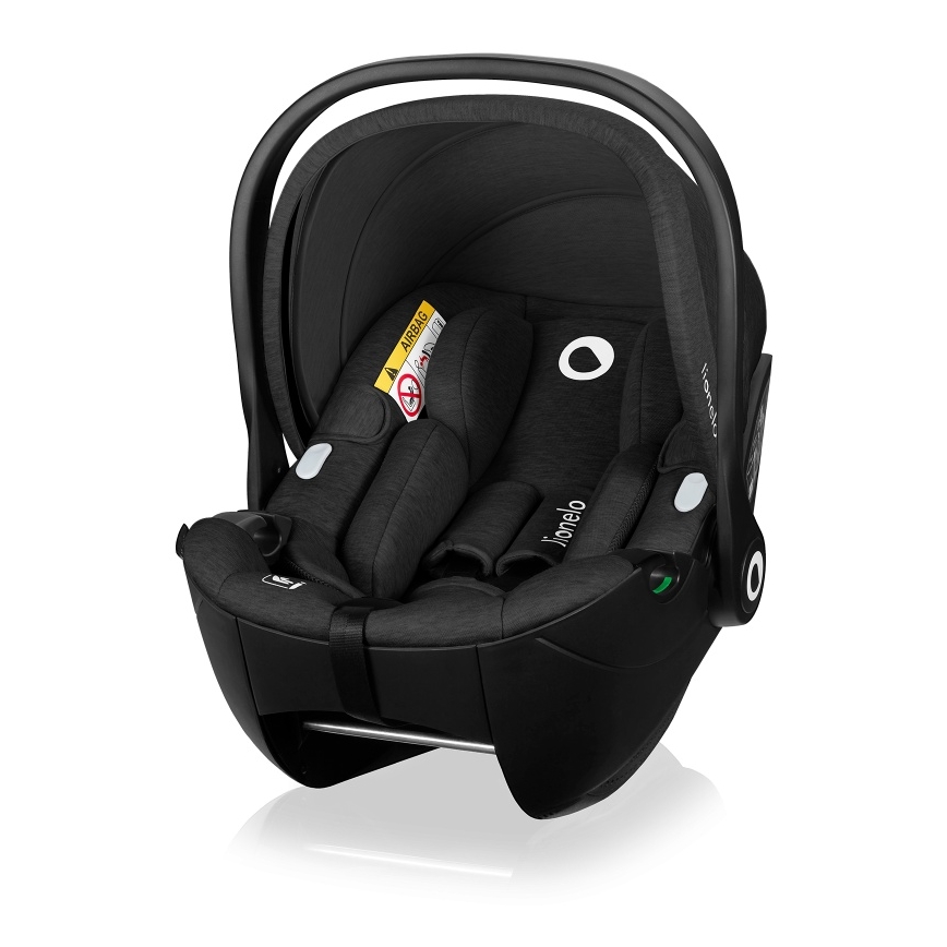 Lionelo - Autosēdeklis MOXIE i-Size 40-87 cm Melnais Onikss