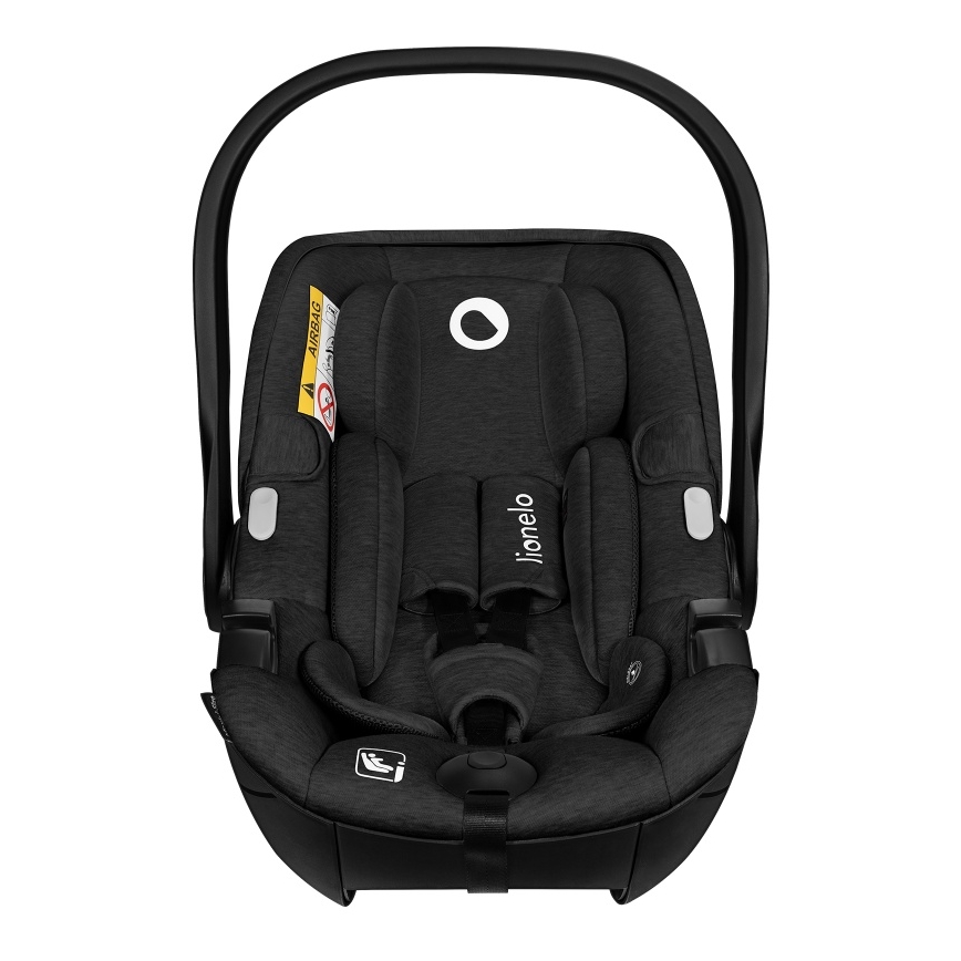 Lionelo - Autosēdeklis MOXIE i-Size 40-87 cm Melnais Onikss