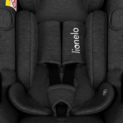 Lionelo - Autosēdeklis MOXIE i-Size 40-87 cm Melnais Onikss