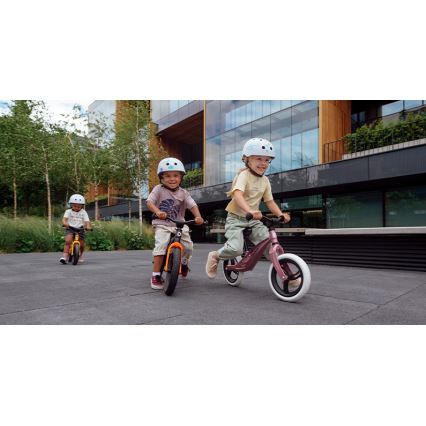 Lionelo - Balansa velosipēds BART AIR melns/oranžs