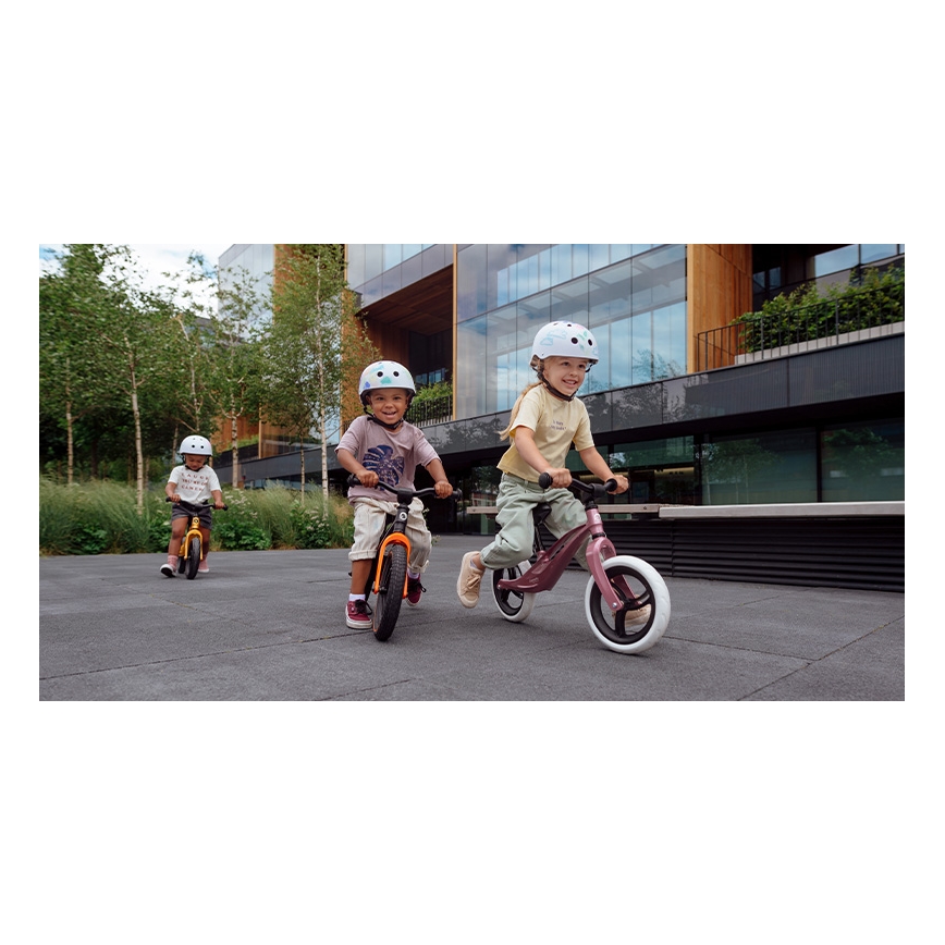 Lionelo - Balansa velosipēds BART AIR melns/oranžs