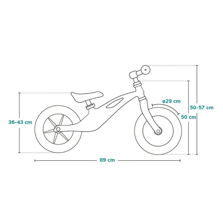 Lionelo - balansa velosipēds BART TOUR pelēks/dzeltens