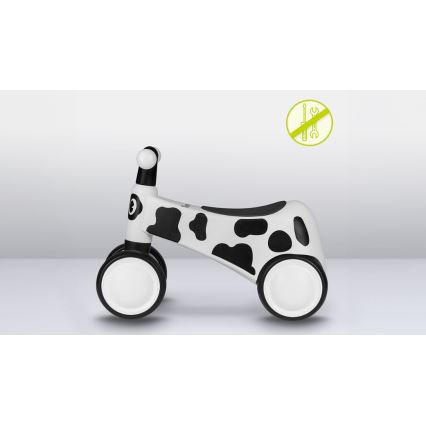 Lionelo - Balansa velosipēds SAMMY melns/balts