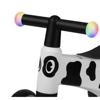 Lionelo - Balansa velosipēds SAMMY melns/balts