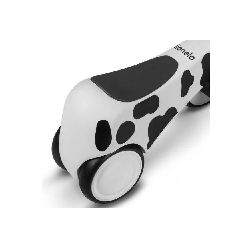 Lionelo - Balansa velosipēds SAMMY melns/balts