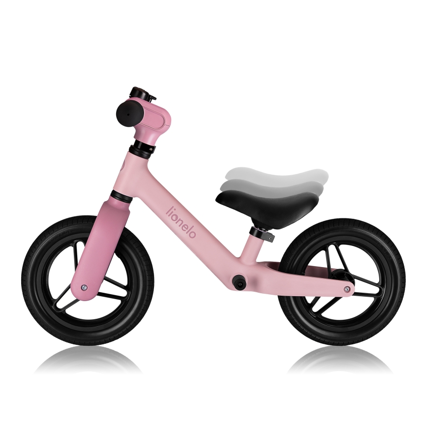 Lionelo - Balansa velosipēds TONI Pink Rose