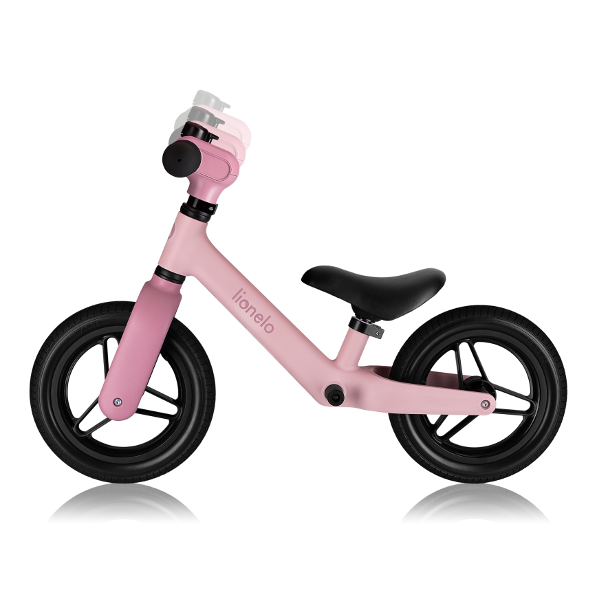Lionelo - Balansa velosipēds TONI Pink Rose