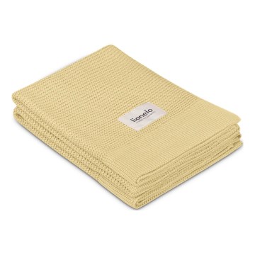 Lionelo - Bambusa sega BAMBOO BLANKET 75x100 cm citronu dzeltenā