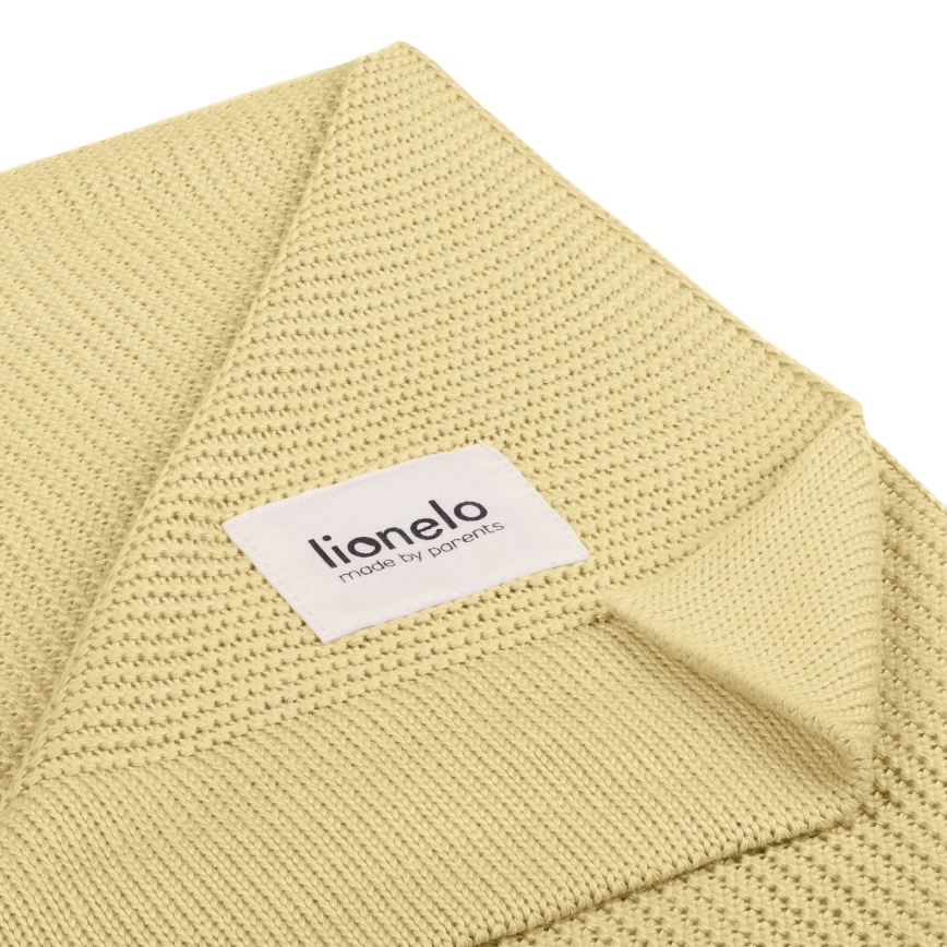 Lionelo - Bambusa sega BAMBOO BLANKET 75x100 cm citronu dzeltenā