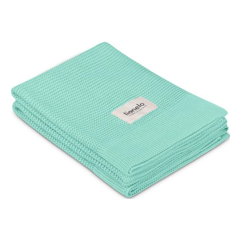 Lionelo - bambusa sega BAMBOO BLANKET 75x100 cm piparmētru zaļa