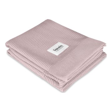 Lionelo - Bambusa sega BAMBOO BLANKET 75x100 cm rozā