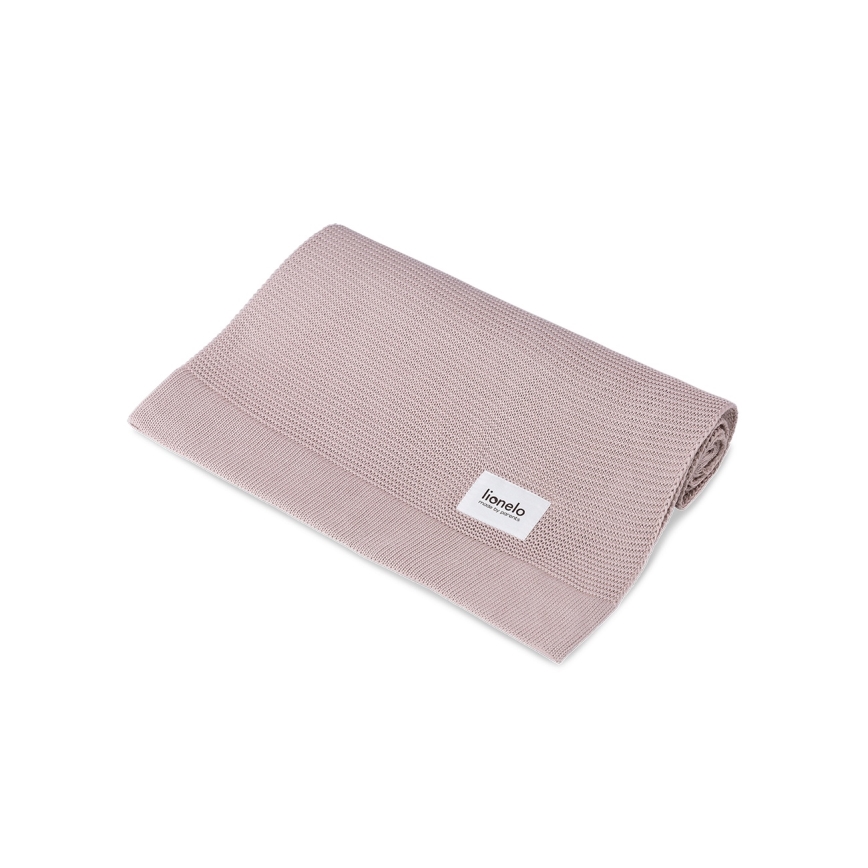 Lionelo - Bambusa sega BAMBOO BLANKET 75x100 cm rozā