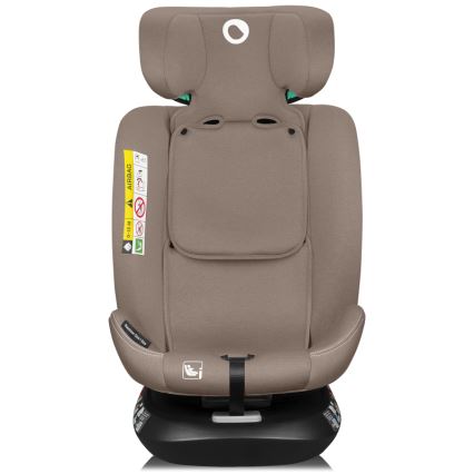 Lionelo - Bērnu autosēdeklis ar rotējošu bāzi BASTIAAN ONE i-Size 40-150 cm smilškrāsas