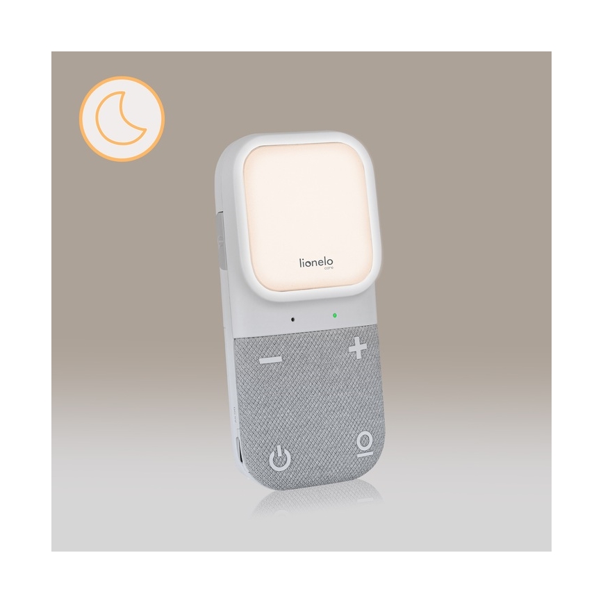Lionelo - Bērnu audio monitors ar bezvadu uzlādi BABYLINE 2.3 5V