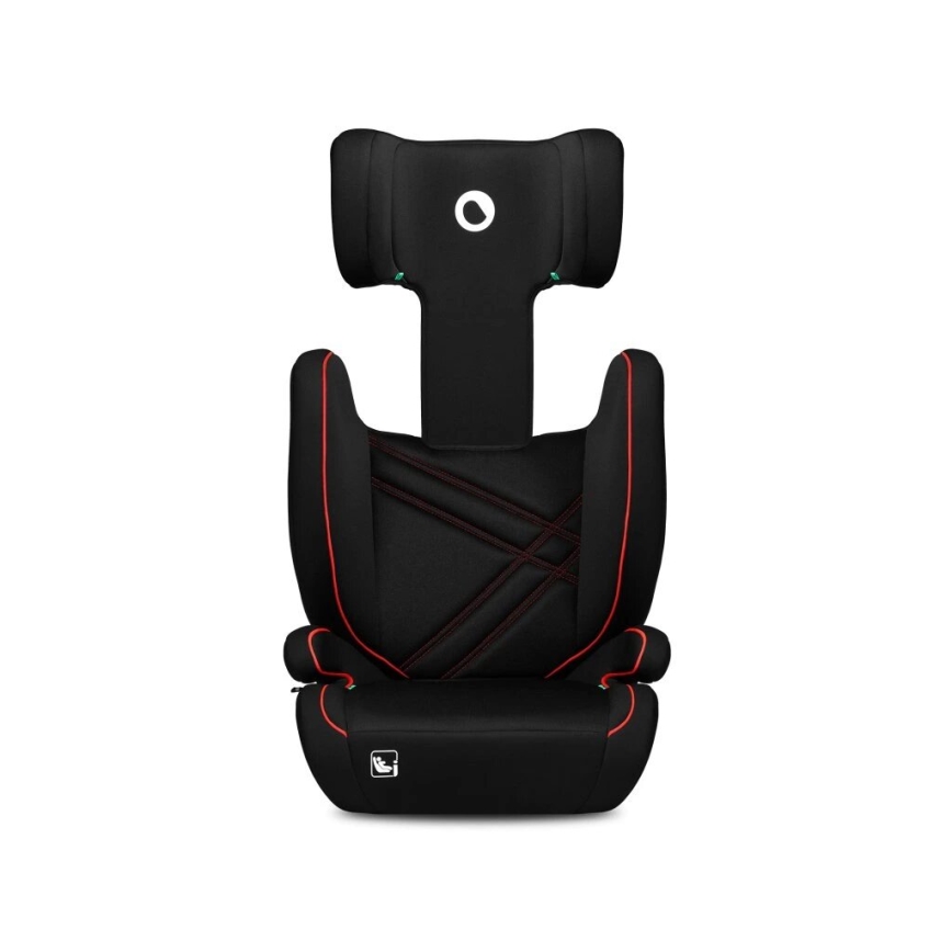 Lionelo - Bērnu auto sēdeklis HUGO i-Size 100-150 cm melns/sarkans