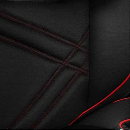 Lionelo - Bērnu auto sēdeklis HUGO i-Size 100-150 cm melns/sarkans