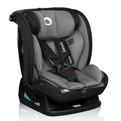 Lionelo - bērnu auto sēdeklis IZZY i-Size 40-150 cm melns/pelēks
