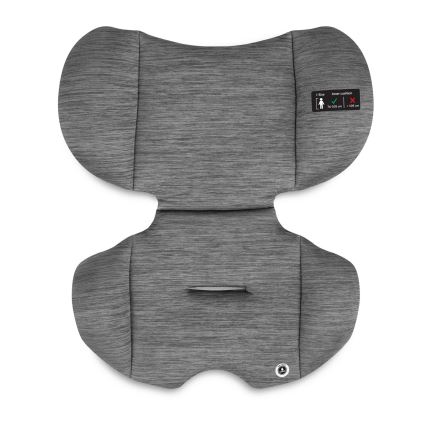 Lionelo - Bērnu autokrēsls LEVI i-Size 76-150 cm, melns/pelēks