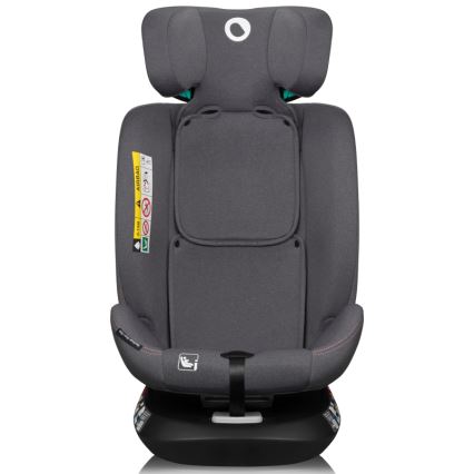 Lionelo - Pagriežams bērnu autosēdeklis ar bāzi BASTIAAN ONE i-Size 40-150 cm rozā