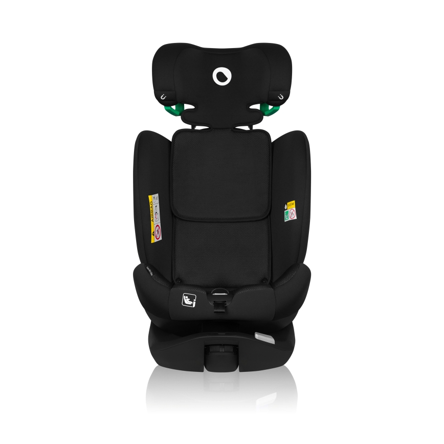 Lionelo - Pagriežams autosēdeklis ar bāzi BRAAM AIR i-Size 40-150 cm Melns Carbon