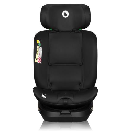 Lionelo - Bērnu autosēdeklis ar bāzi, pagriezams BRAVE i-Size 40-150 cm Black Carbon