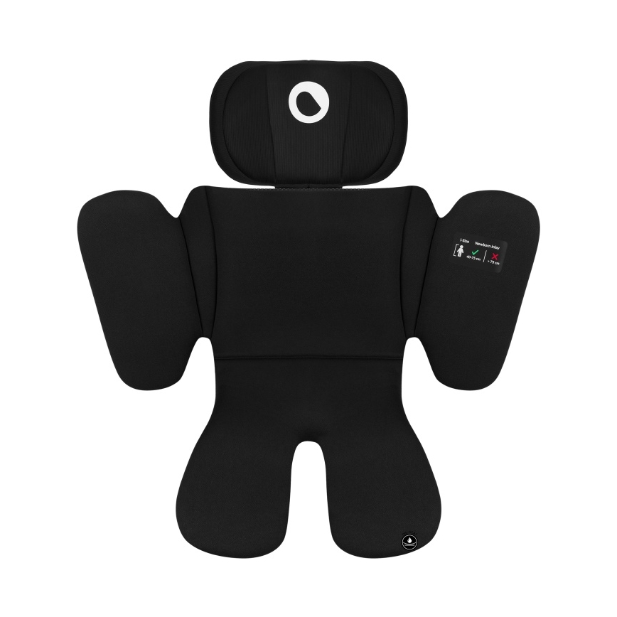 Lionelo - Bērnu autosēdeklis ar bāzi, pagriezams BRAVE i-Size 40-150 cm Black Carbon
