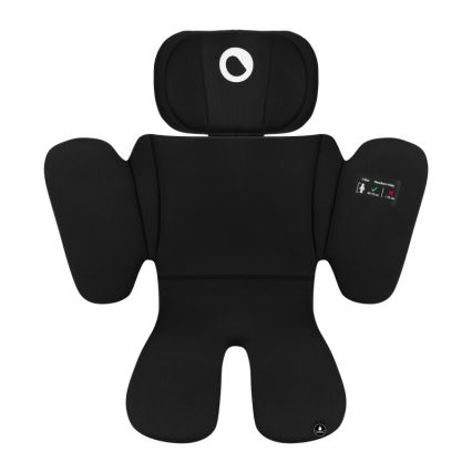 Lionelo - Bērnu autosēdeklis ar pagriežamu bāzi BRAVE i-Size 40-150 cm Black Carbon