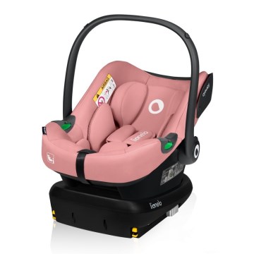Lionelo - Bērnu autosēdeklis ASTRID i-Size 40-87 cm Koraļļu rozā