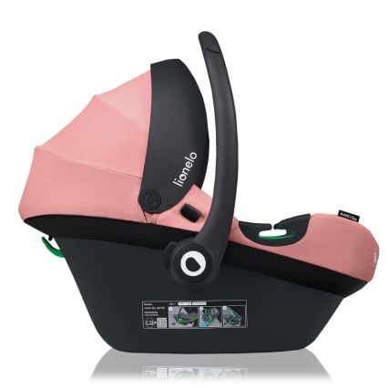 Lionelo - Bērnu autosēdeklis ASTRID i-Size 40-87 cm Koraļļu rozā