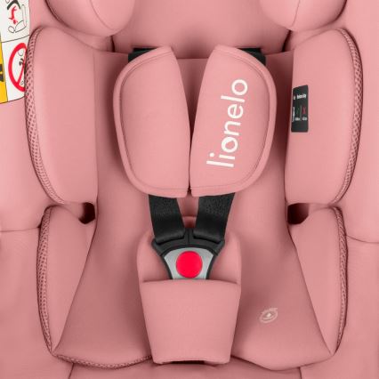 Lionelo - Bērnu autosēdeklis ASTRID i-Size 40-87 cm Koraļļu rozā