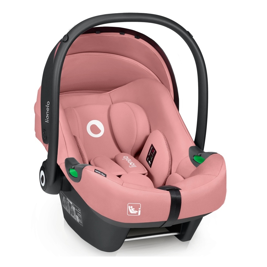 Lionelo - Bērnu autosēdeklis ASTRID i-Size 40-87 cm Koraļļu rozā