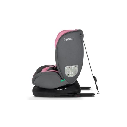 Lionelo - Bērnu autosēdeklis BASTIAAN i-Size 40-150 cm pelēks/rozā