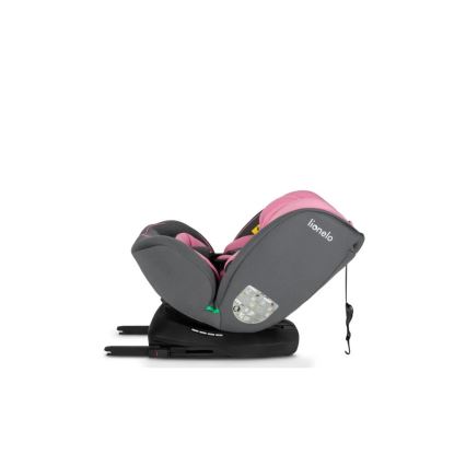 Lionelo - Bērnu autosēdeklis BASTIAAN i-Size 40-150 cm pelēks/rozā