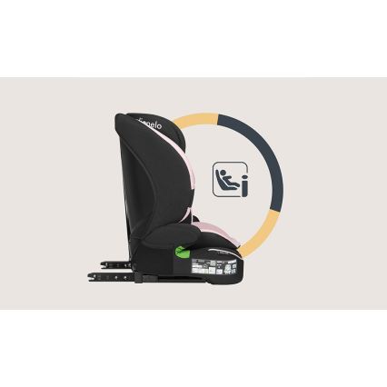 Lionelo - Bērnu autosēdeklis BILLY i-Size 76-150 cm rozā