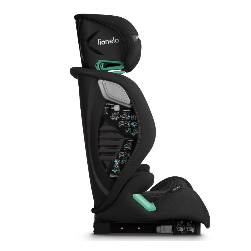 Lionelo - Bērnu autosēdeklis IGO i-Size 100-150 cm Black Carbon